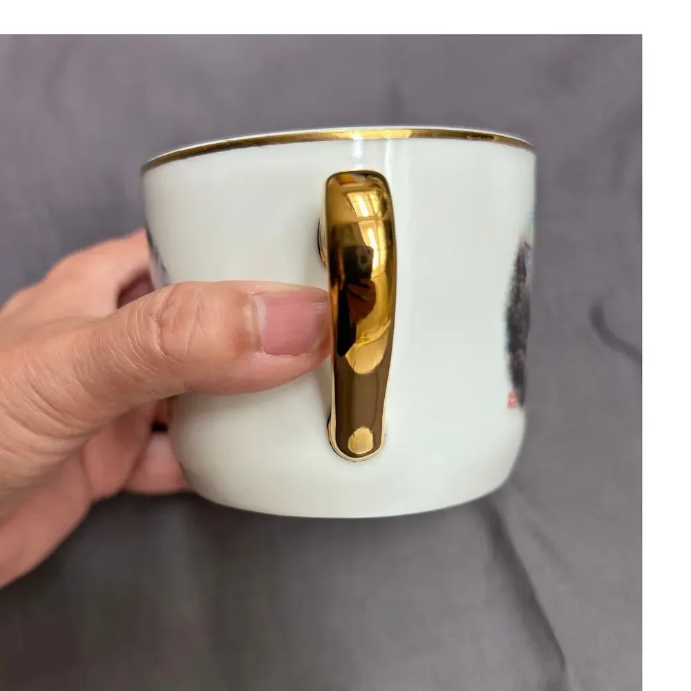 Thomas Kinkade Painter of Light Moonlight Cottage Cup